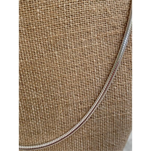 .925 Sterling Silver 22” Snake Chain - Picture 2 of 7